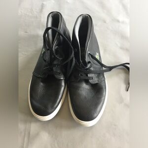 Lacoste Black leather sneakers size 10